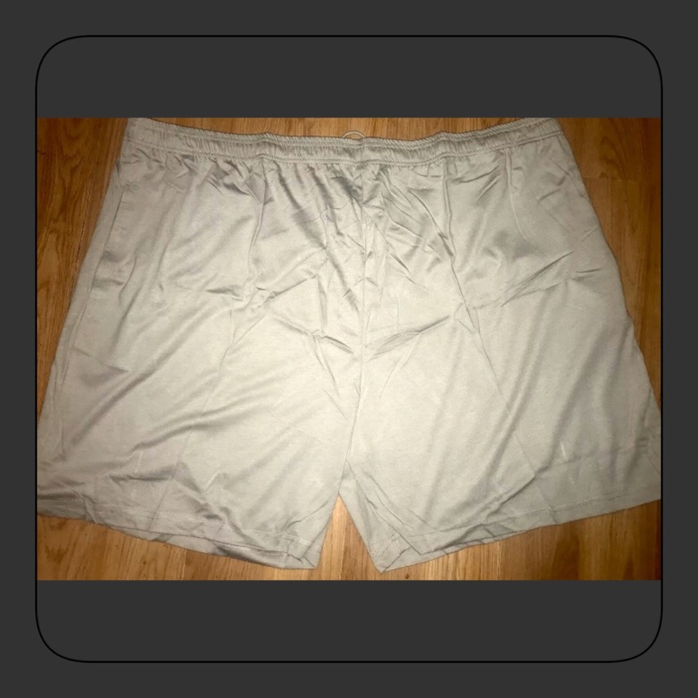 MENS GRAY ATHLETIC SHORTS SIZE 4X~BRAND NEW!